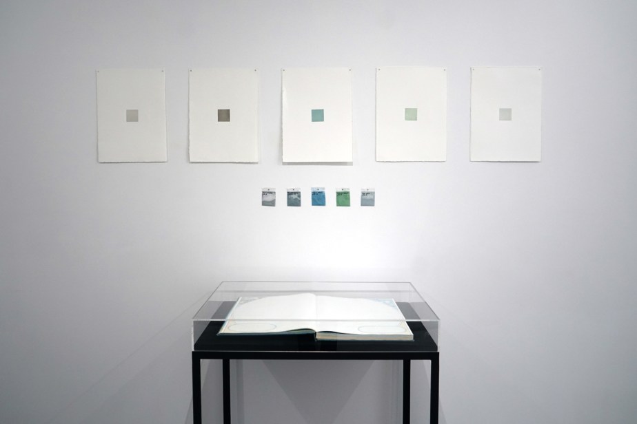 artworks in a gallery space